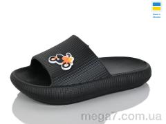 Шлепки, SANLIN 2 оптом --- 022 чорний