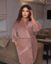 Халати жіночі БАТАЛ оптом MILANI AND MILEDI Туреччина