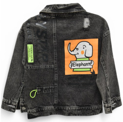 Куртки джинсові дитячі оптом