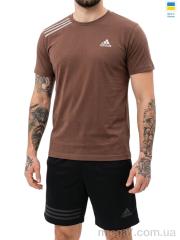 Спортивный костюм, Sport style оптом 11AD шоколад