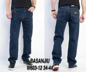 Джинсы мужские БАТАЛ оптом 72159086 W603-12-388