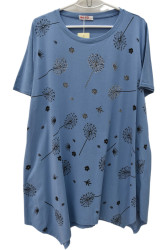 Футболки женские БАТАЛ оптом 86390514 8906-191