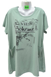 Футболки жіночі БАТАЛ оптом 