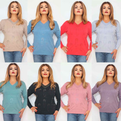 Светри жіночі НАПІВБАТАЛ оптом 