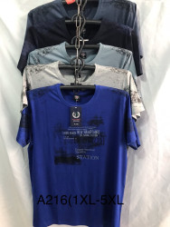 Футболки мужские БАТАЛ оптом 02147589 216