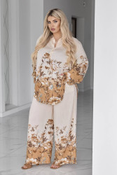 Костюмы женские БАТАЛ оптом Италия 40285613 2037-42