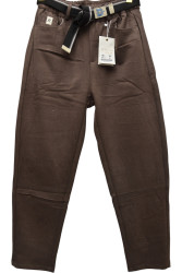 Брюки жіночі на флісі YIMEITE ПОЛУБАТАЛ оптом YIMEITE