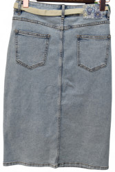 Спідниці джинсові жіночі БАТАЛ оптом 