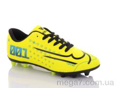 Футбольная обувь, Presto оптом 001 yellow