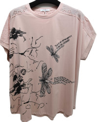 Футболки женские БАТАЛ оптом 68415097 7121-113