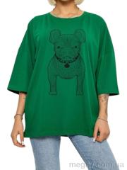 Футболка, Massmag оптом 3008 т.зелений