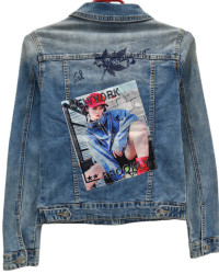 Куртки джинсові жіночі оптом