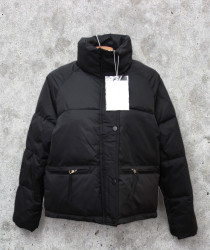 Куртки демисезонные женские (черный) оптом 94120638 B615-26
