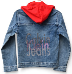 Куртки джинсовые юниор оптом 41063725 10921-31