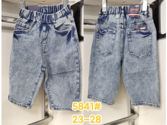 Шорты джинсовые подростковые оптом 71362954 5841-5