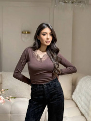 Лонгсливы женские оптом 74325986 0522-61