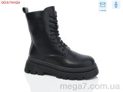 Ботинки, QQ shoes оптом 5230 black