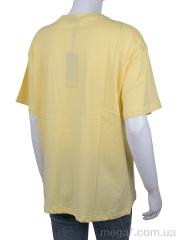 Футболка, Мир оптом 3489-2516-2 yellow
