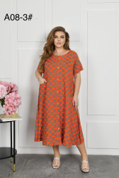 Сукні жіночі БАТАЛ оптом XUE LI XIANG 