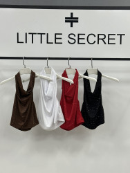 Топи жіночі (чорний) оптом --