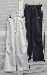 Спортивні штани (меланж) жіночі оптом  