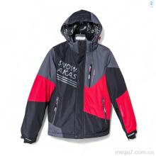 Куртка, Audsa оптом BS23126-61 black-red підліток