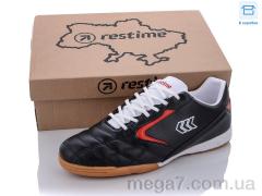 Футбольная обувь, Restime оптом Restime DMB22030 black-white-red