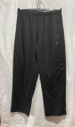 Спортивные штаны мужские БАТАЛ (черный) оптом 50378914 01-2