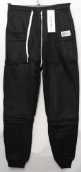Спортивные штаны женские CLOVER БАТАЛ на меху оптом 80263475 B667-8