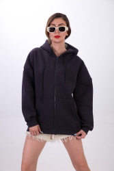 Спортивные кофты БАТАЛ на флисе женские оптом 60984531 9123-24