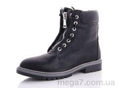 Ботинки, Захар-Gold оптом A13 black 36-40 змейка