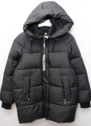 Куртки зимние женские (black) оптом 31789645 9159-46