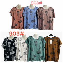 Футболки женские БАТАЛ оптом 49025837 903-106