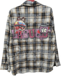 Сорочки жіночі ПОЛУБАТАЛ оптом BASE 