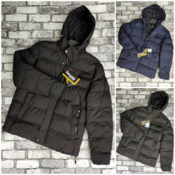 Куртки зимние мужские (черный) оптом Китай 05418267 04-43