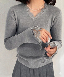 Лонгсливы женские оптом 20493761 512-325