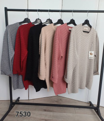 Свитера женские БАТАЛ оптом 76934085 7530-212