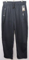 Спортивные штаны мужские БАТАЛ (dark blue) оптом 85376419 WK7035H-19