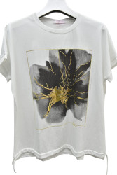 Футболки женские БАТАЛ оптом 74530986 2555-236