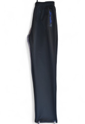 Спортивные штаны мужские БАТАЛ (черный) оптом 69257410 01-2