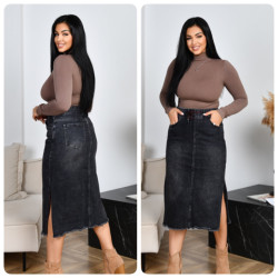 Юбки джинсовые женские оптом 41032986 750-18
