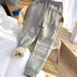 Спортивні штани жіночі на хутрі оптом Nicole Soboleva