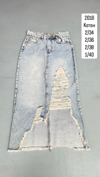 Юбки джинсовые женские оптом 84152306 2018