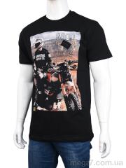 Футболка, Мир оптом 3707-091-1 black