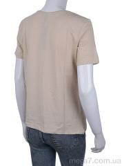 Футболка, Мир оптом 3488-2303-2 beige