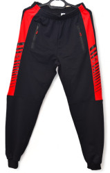 Спортивные штаны мужские (черный) оптом 42713968 02-3