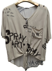 Рубашки женские БАТАЛ оптом 31685097 7821-37