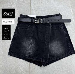 Юбки - шорты женские джинсовые оптом 05168243 8902-261