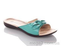 Шлепки, DeMur оптом W26-7147 green