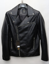 Куртки кожзам мужские FUDIAO (black) оптом 13046279 1827-107